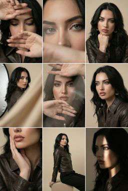 KV Leather - Editorial 3x3 Grid [VAR:2]